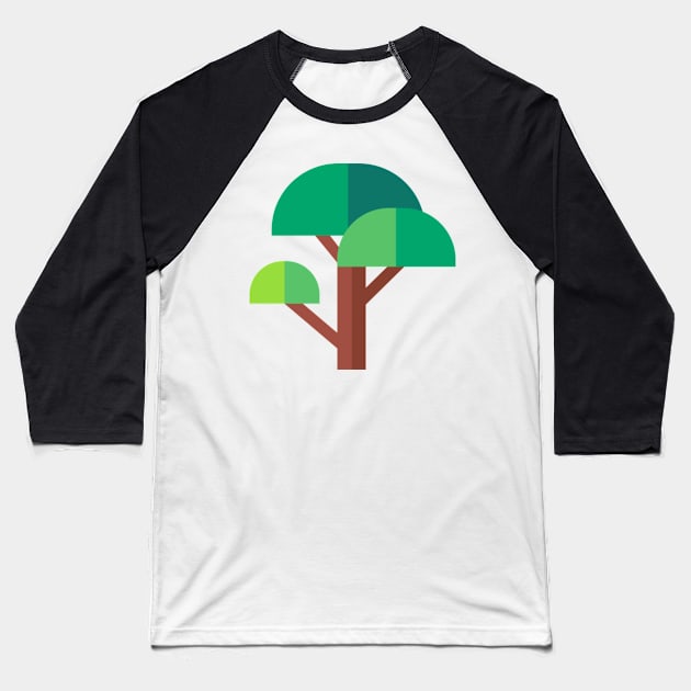 bonsai tree icon Baseball T-Shirt by Lonneketk